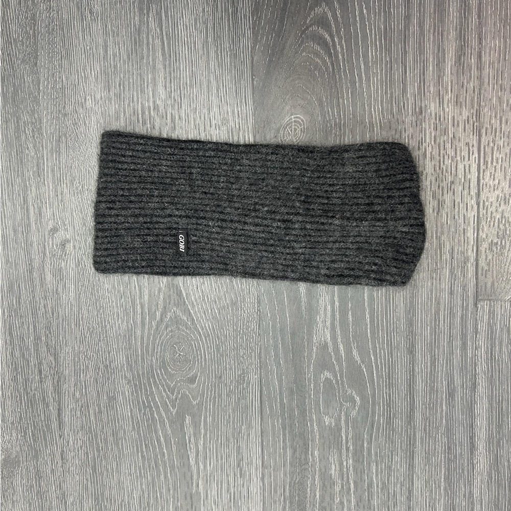 Gobi Grey Knit Headband